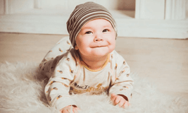 smiling baby