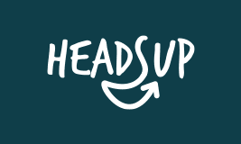 Heads up logo