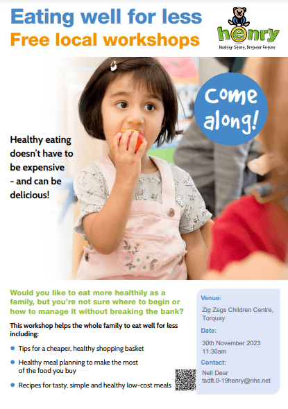 Eating Well For Less Workshop