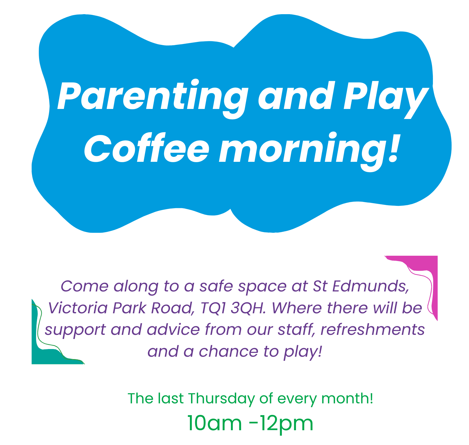 Parenting and Play Coffee Morning