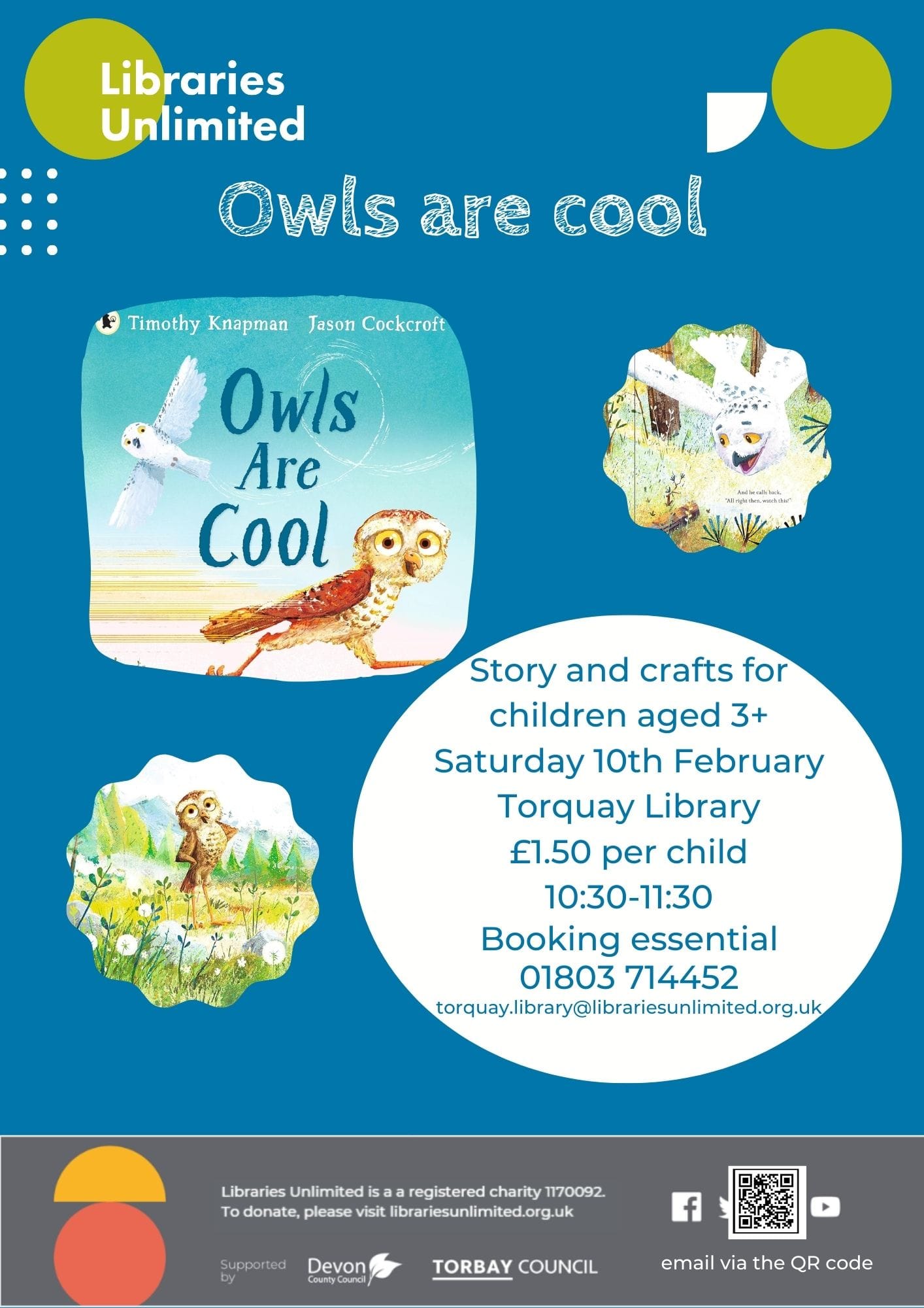 Owls are Cool at Torquay Library