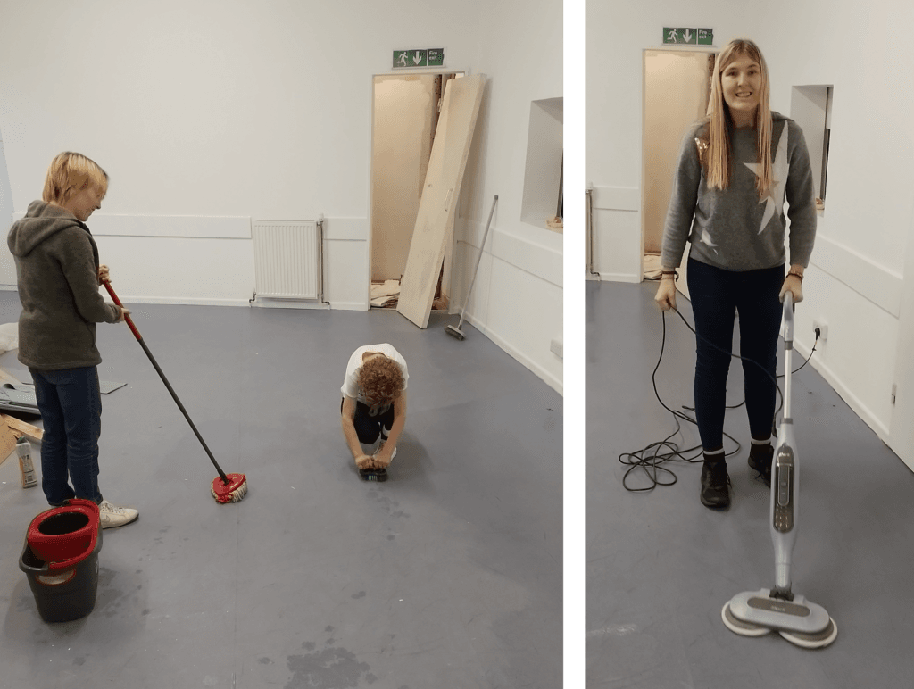 work experience in Cleaning