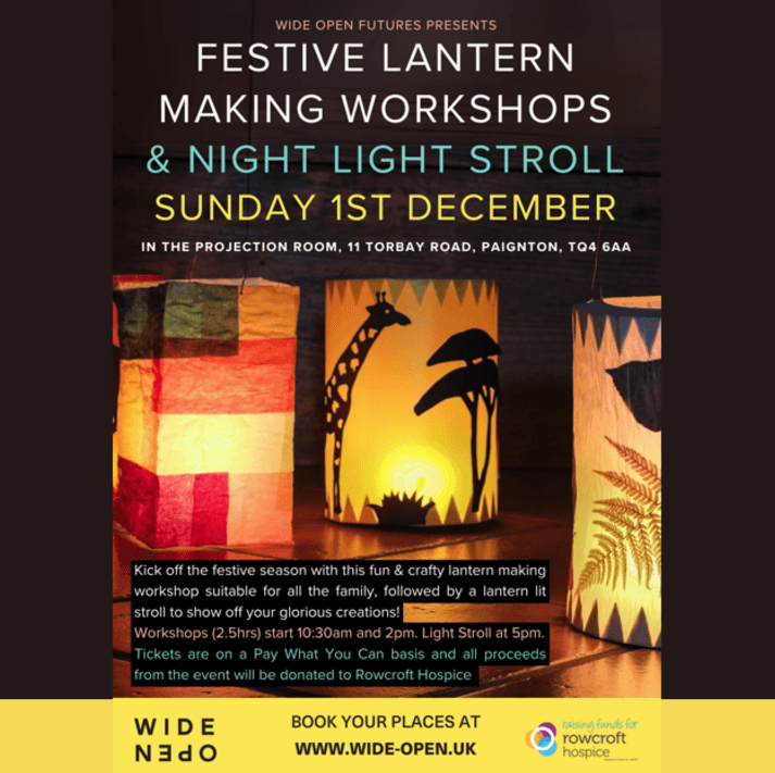 Lantern Making Workshop and Light Night Stroll