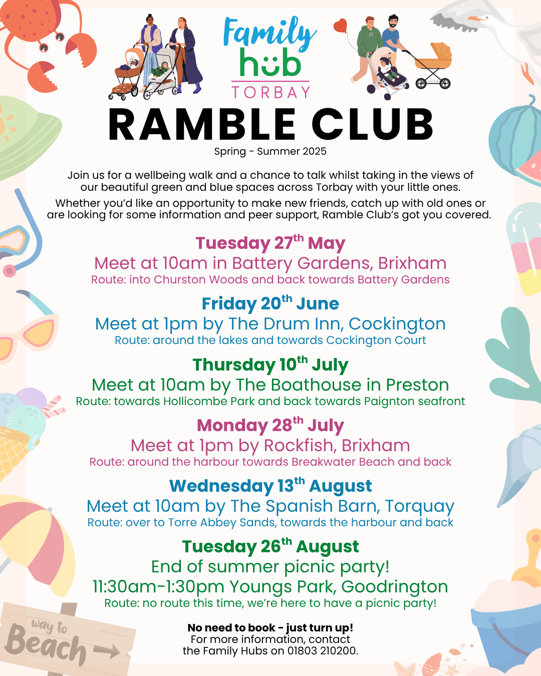 Ramble Club - Meet at 10am by The Spanish Barn, Torquay