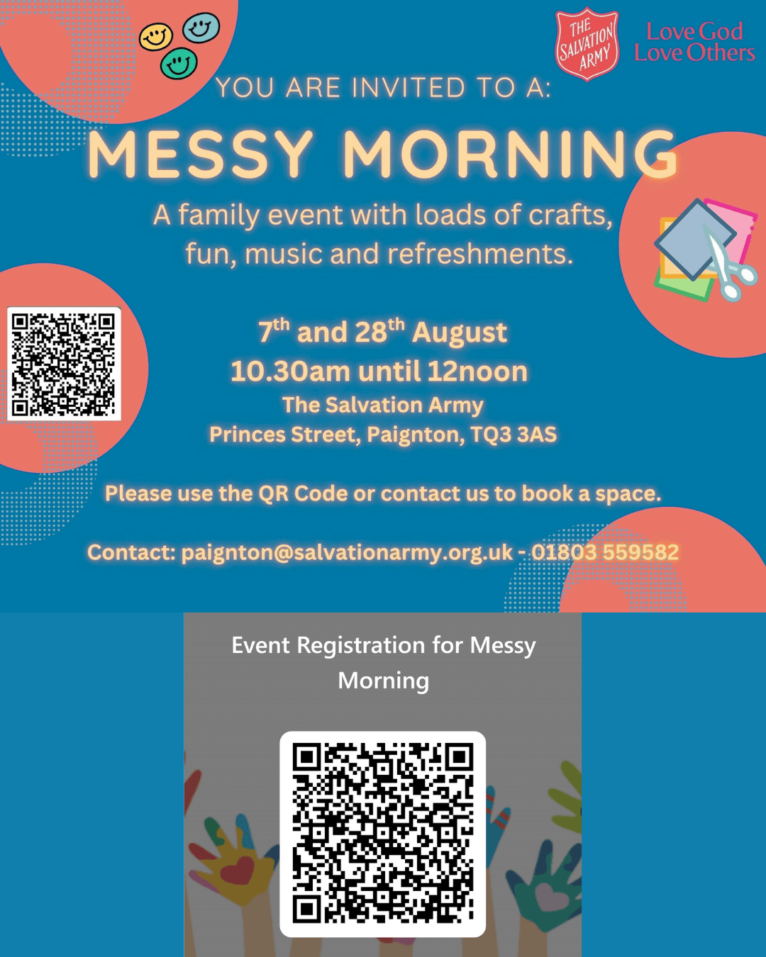 Messy Morning - Salvation Army