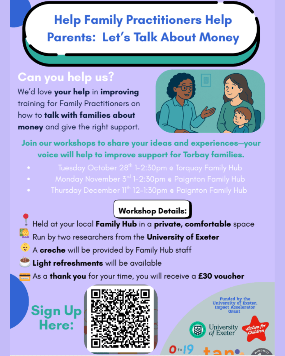 Help Family Practitioners Help Parents: Let's Talk About Money Workshops