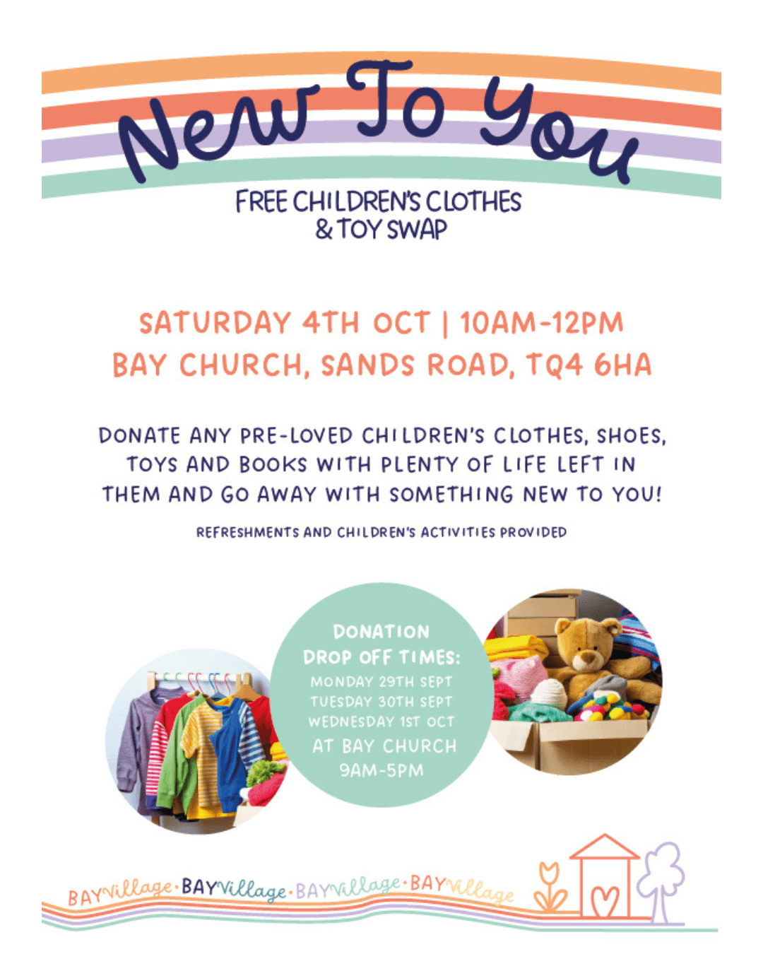 New To You - Free Children's Clothes and Toy Swap