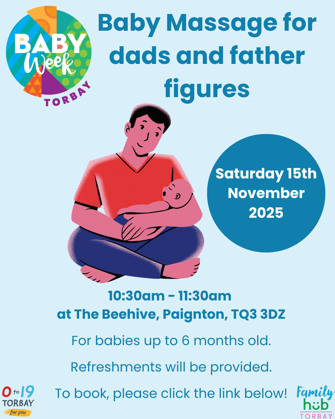 Baby Week - Baby Massage for Dads and Father Figures