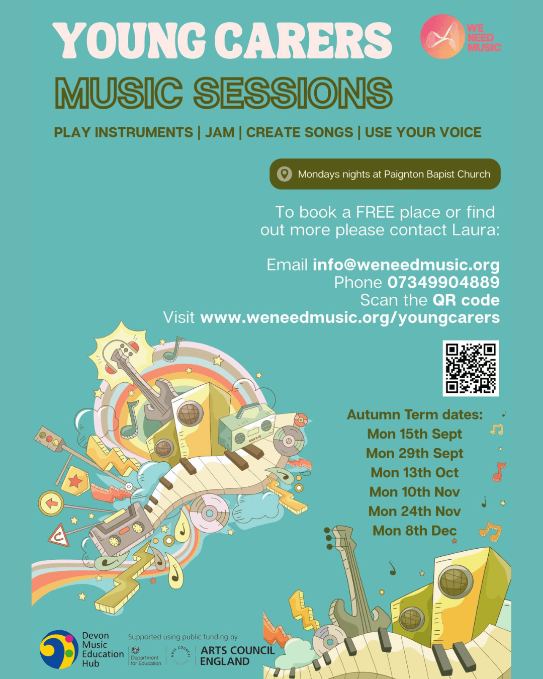 We Need Music - Young Carers Music Project