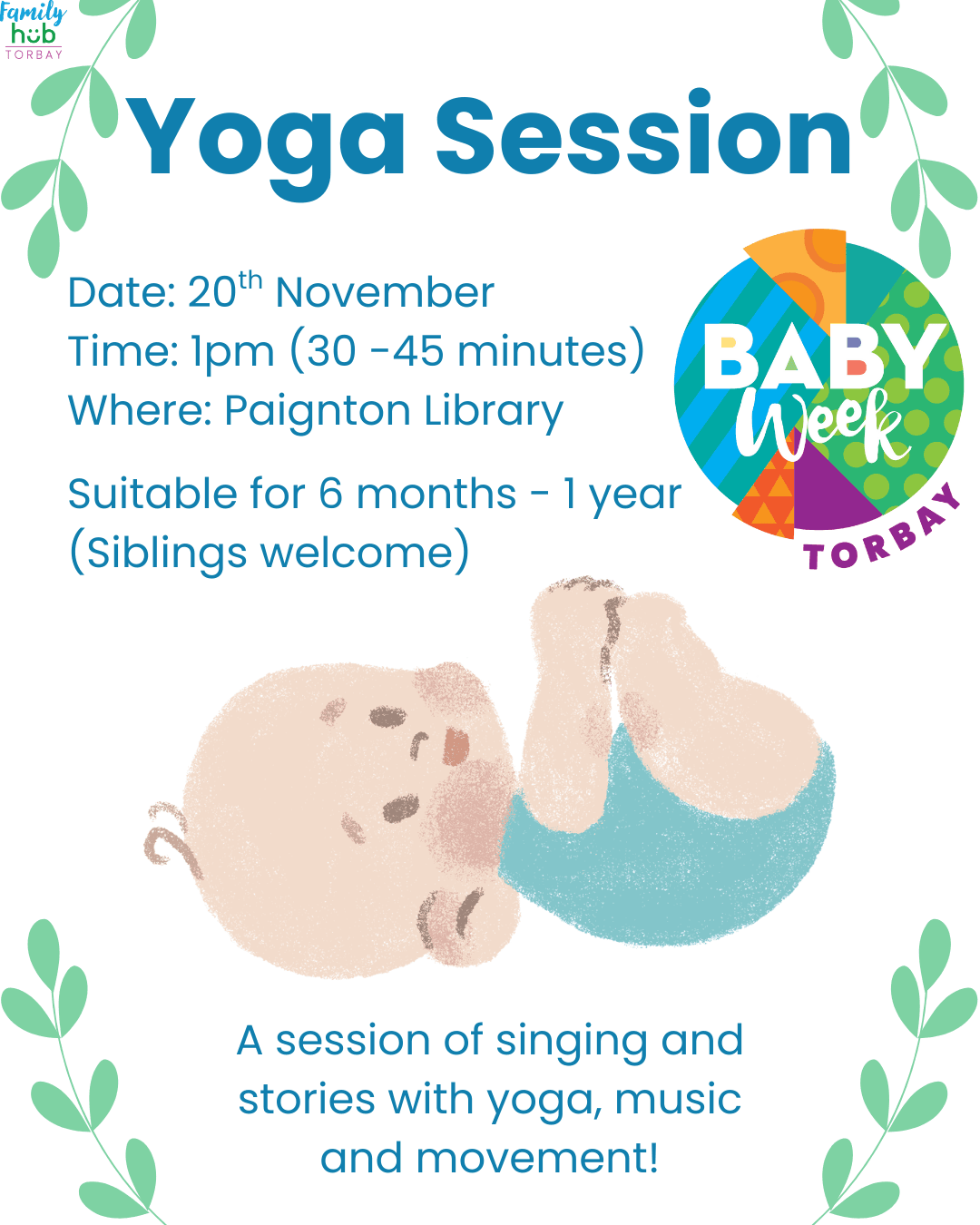 Yoga Session for Baby Week 2025