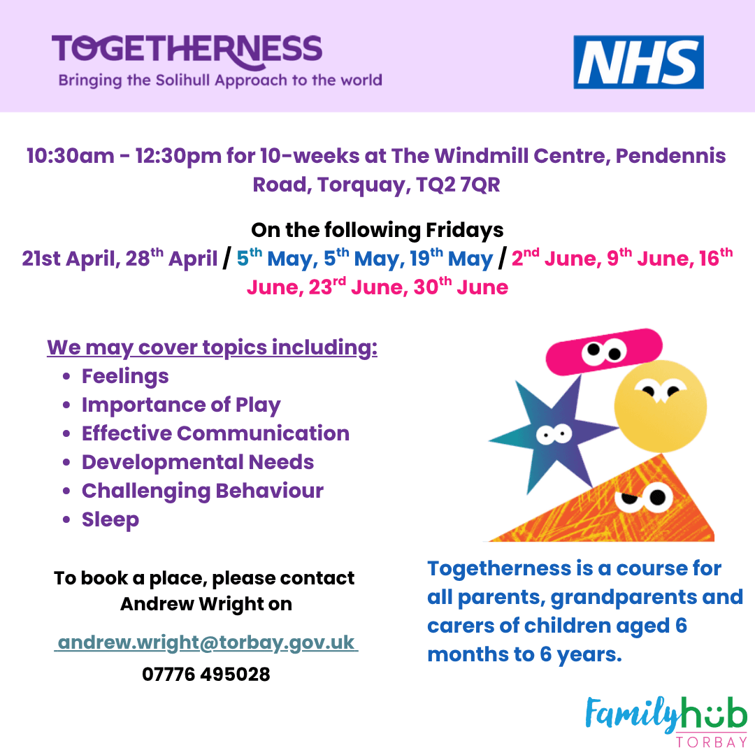 Togetherness - Bringing the Solihull Approach to the world - Week 8