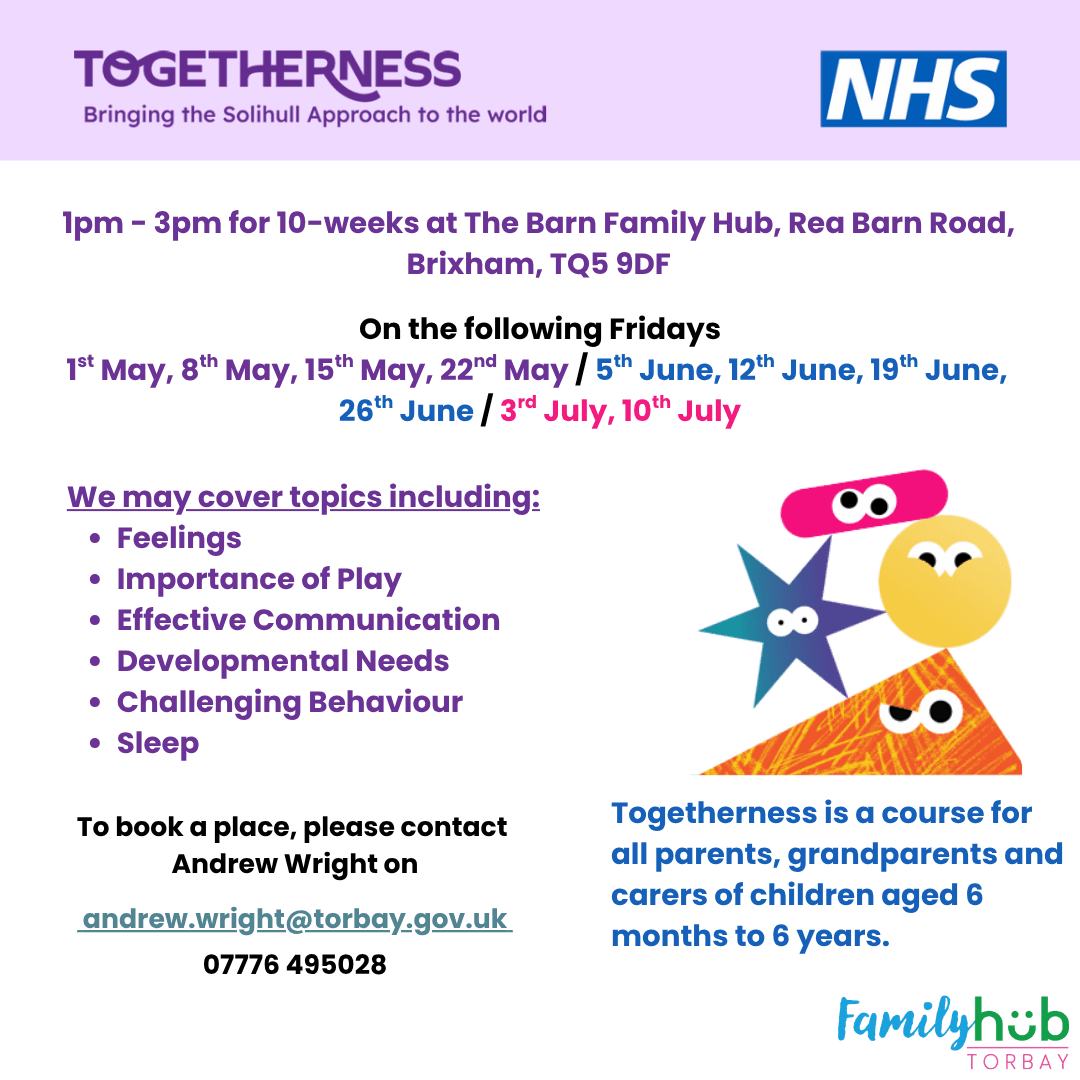 Togetherness - Bringing the Solihull Approach to the World - Week 1