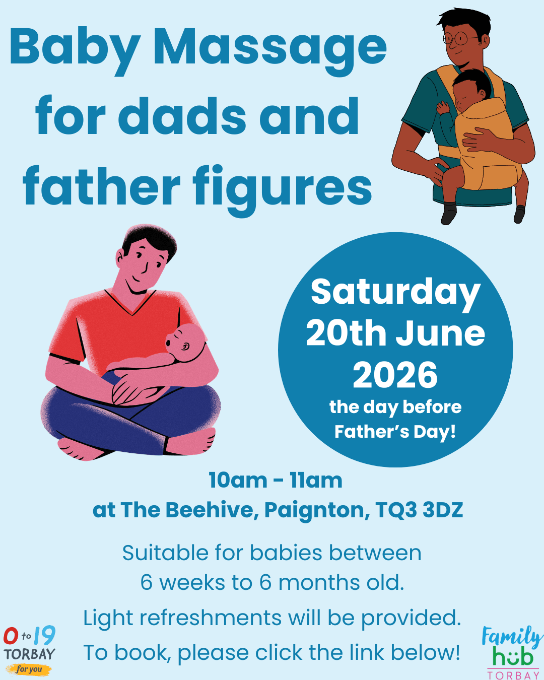 Baby Massage for Dads and Father Figures