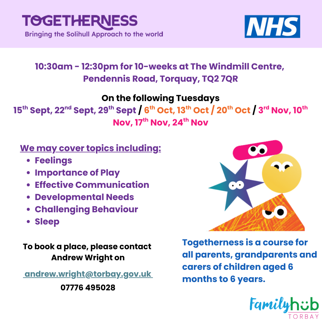 Togetherness - Bringing the Solihull Approach to the World - Week 9