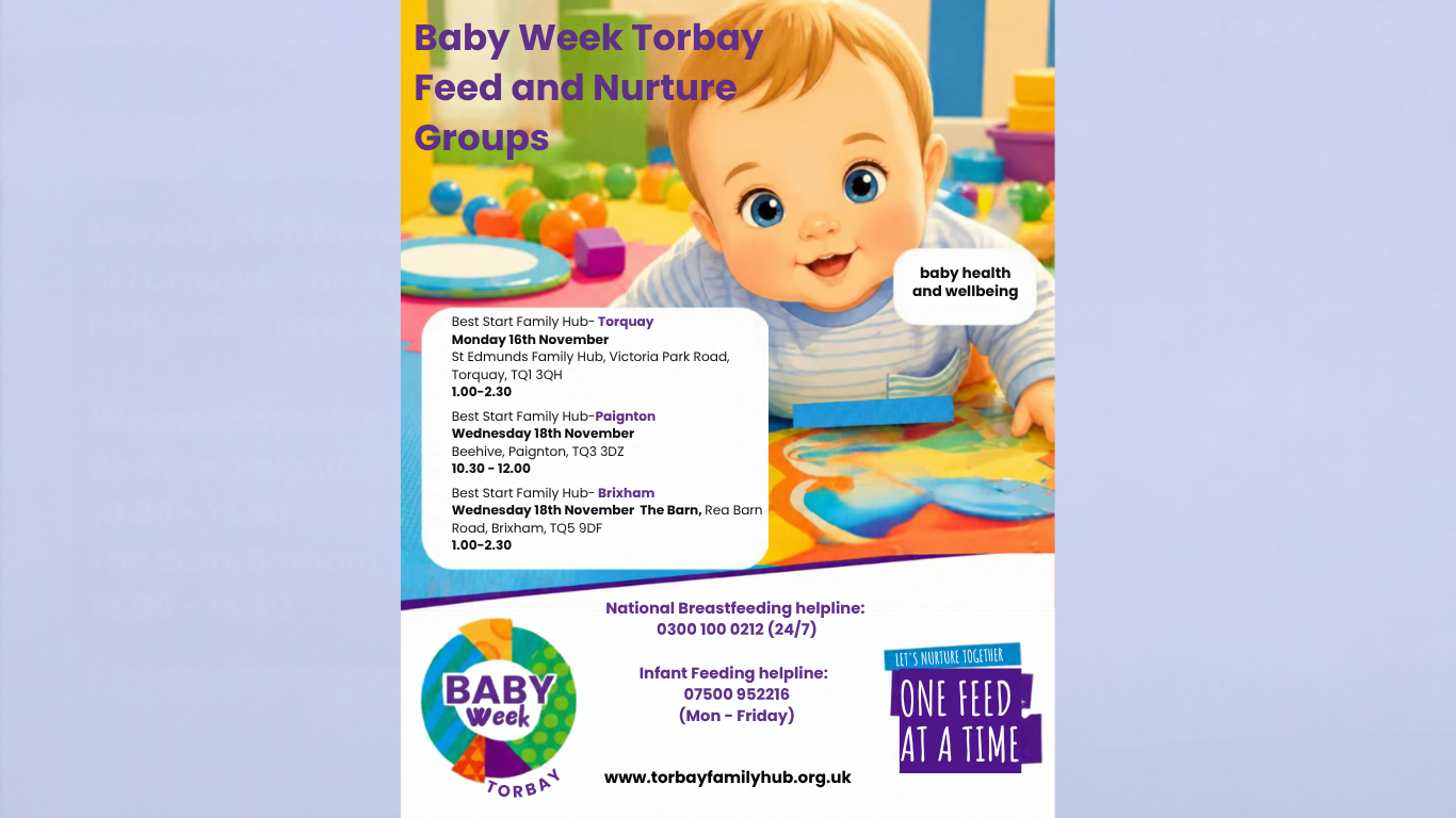 Baby Week - Feed and Nurture - Paignton